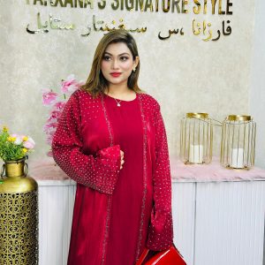 red abaya
